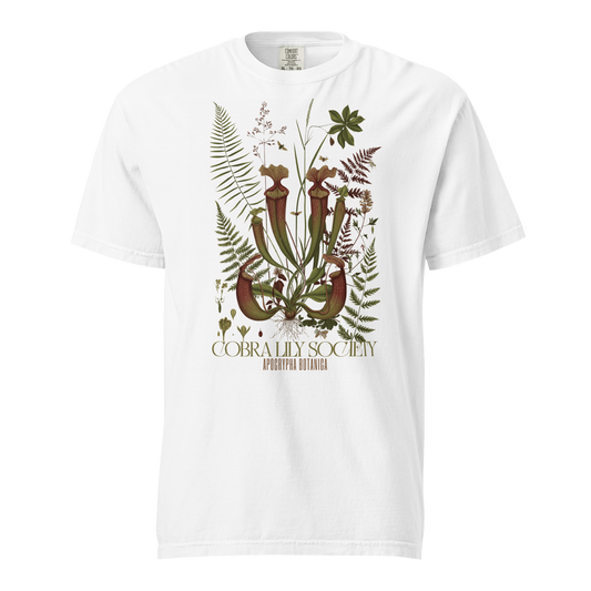 Cobra Lily Society Tee | Carnivorous Plant Botanical Shirt | Nature Gift