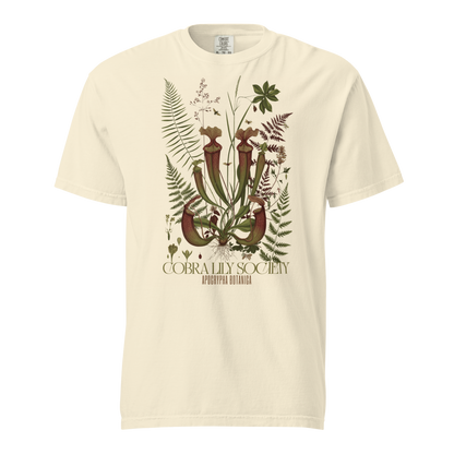Cobra Lily Society Tee | Carnivorous Plant Botanical Shirt | Nature Gift