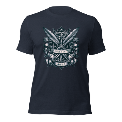 By Order of The Petty Council Tee | Medieval Snarky Crest Shirt | Unisex Gothic Humor Top